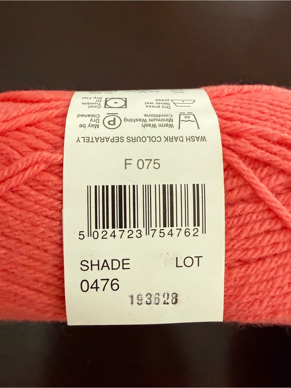 Sirdar Snuggly Double Knitting Yarn in Peach 2 Skeins